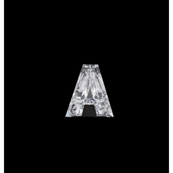 Diamond cutout letter Pendant